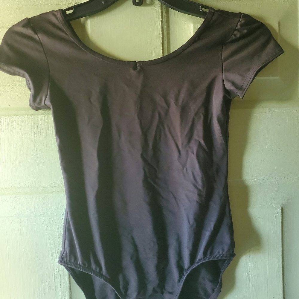 Black leotard size 10-12